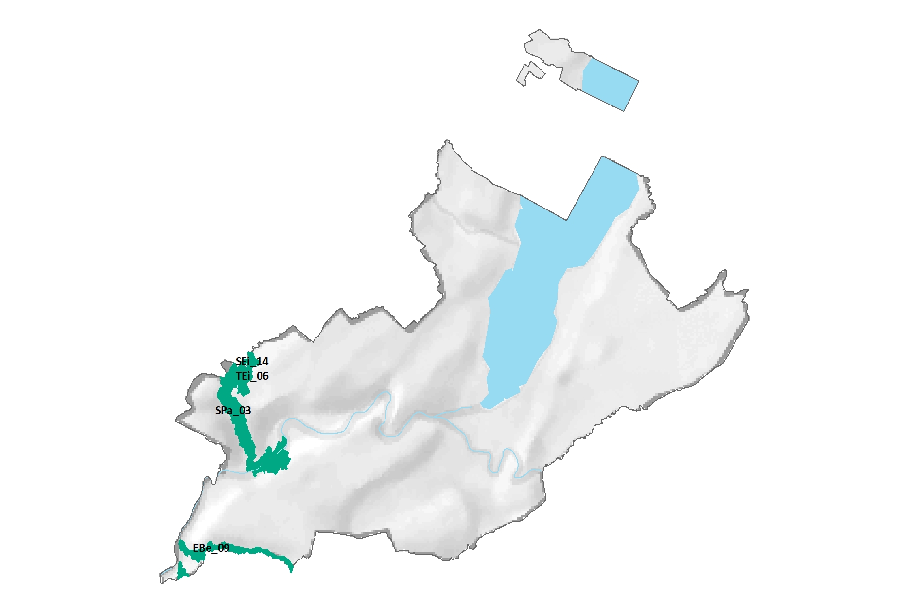 Generhaltungsgebiete im Kanton Genf (Anzahl: 4, Stand 16.11.2023)